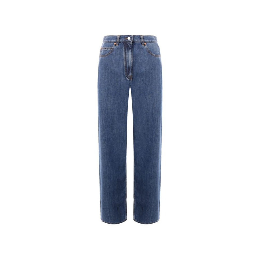 Wide Leg Denim Jeans