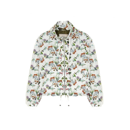 Floral print Bomber Jacket