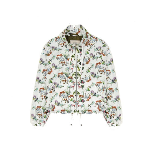 Floral print Bomber Jacket