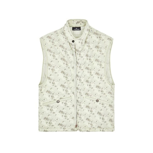 Printed Brushed Gilet