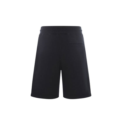 Black Cotton Shorts
