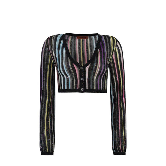 Jacquard Knit Cardigan