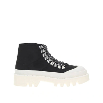 Chunky-Sole High-Top Sneakers
