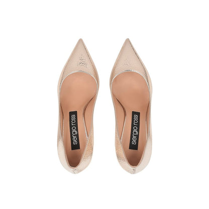 Godiva 090 Crack Mirror Leather Pumps