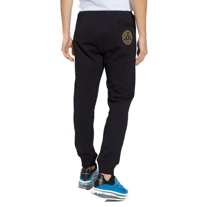 Black Cotton Joggers (Workout Pants)