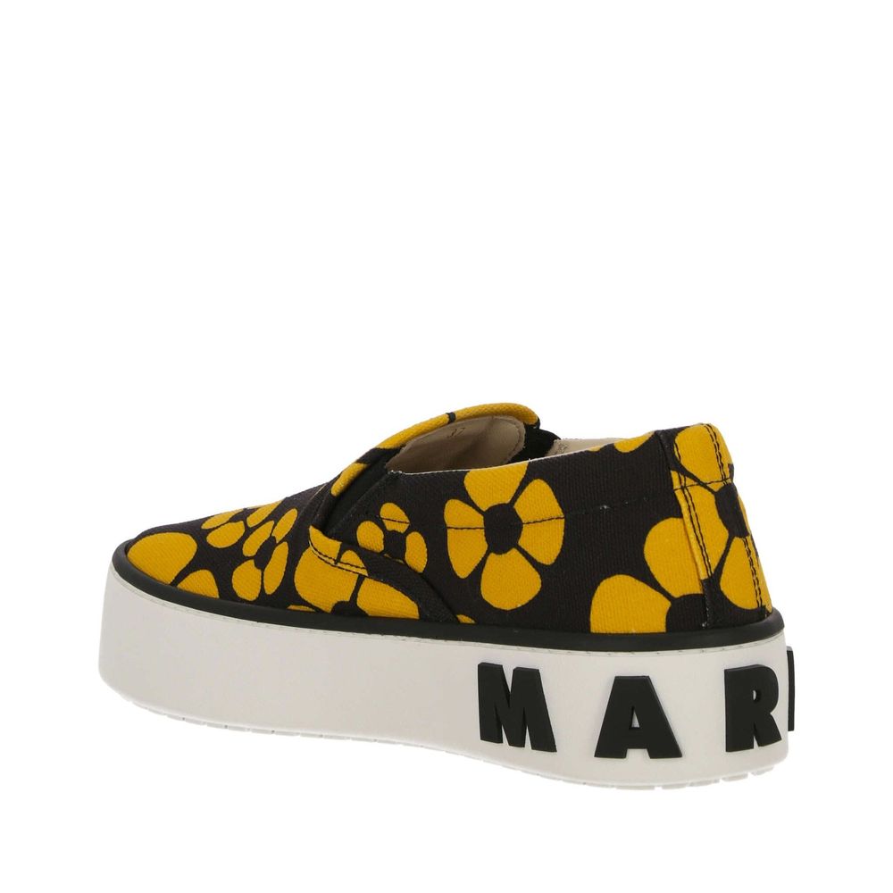 Printed Slip On Sneakers