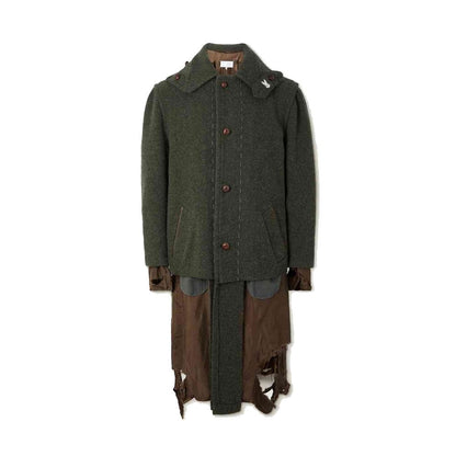Destroyed-Look Coat