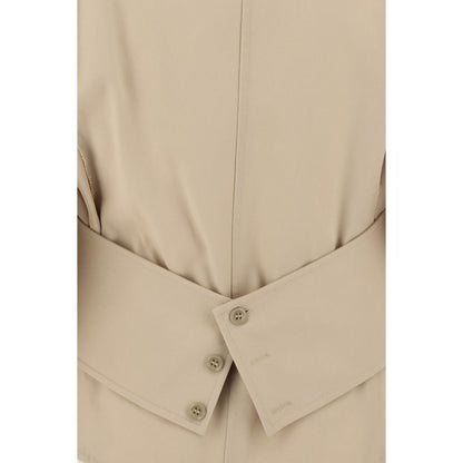 Belted habotai Shirt