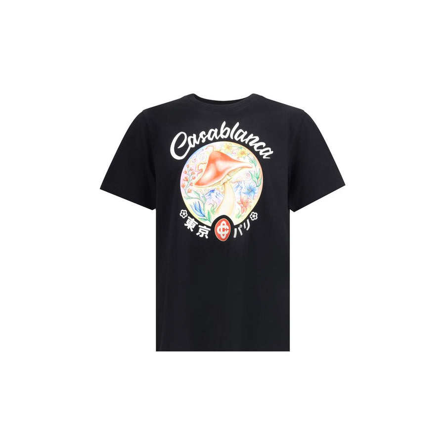 Mushroom Emblem printed T-Shirt