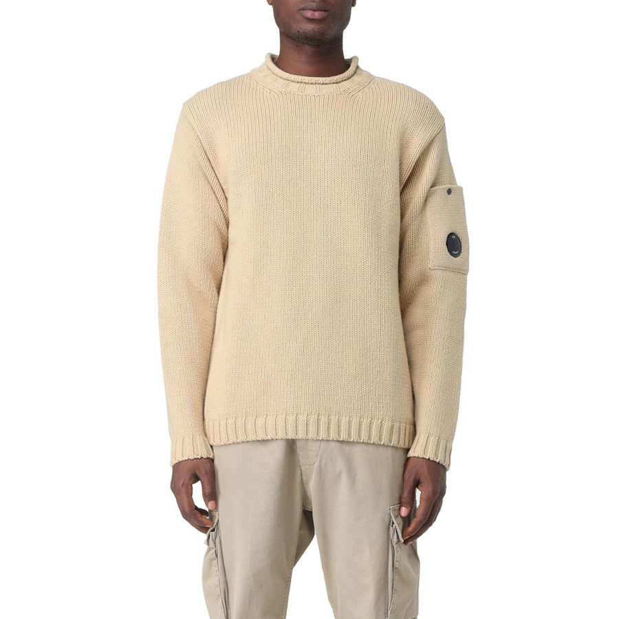 Beige Wool Sweater