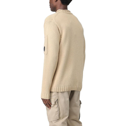 Beige Wool Sweater