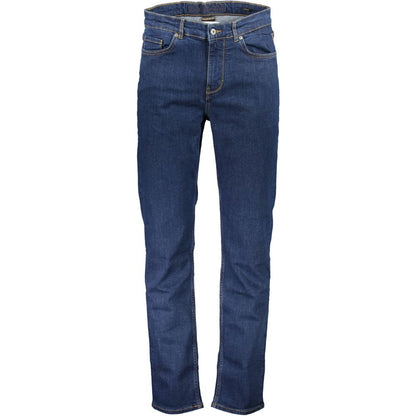 Blue Cotton Jeans & Pant
