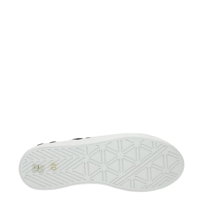 White Polyethylene Platform Sneakers