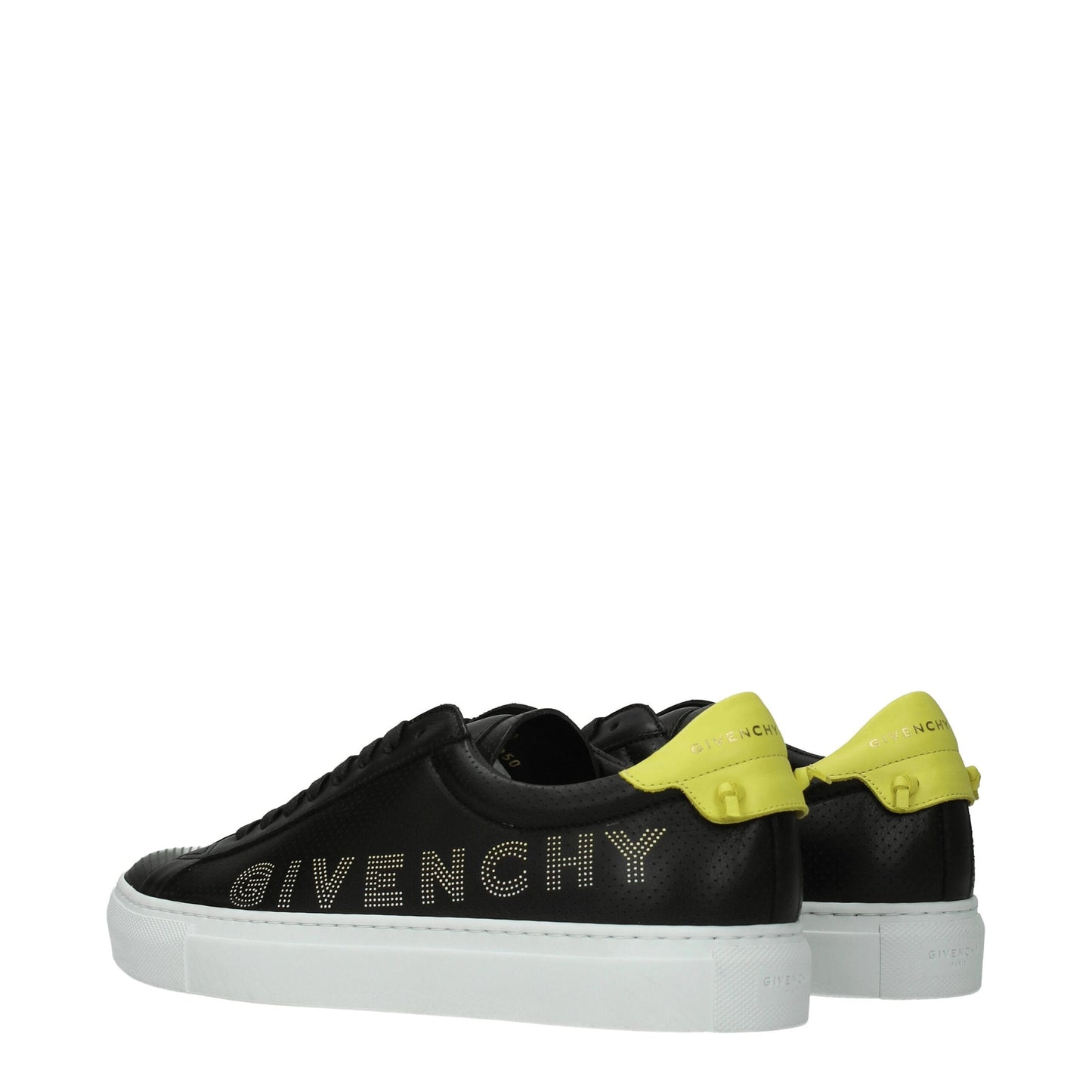 Black Leather Low Tops