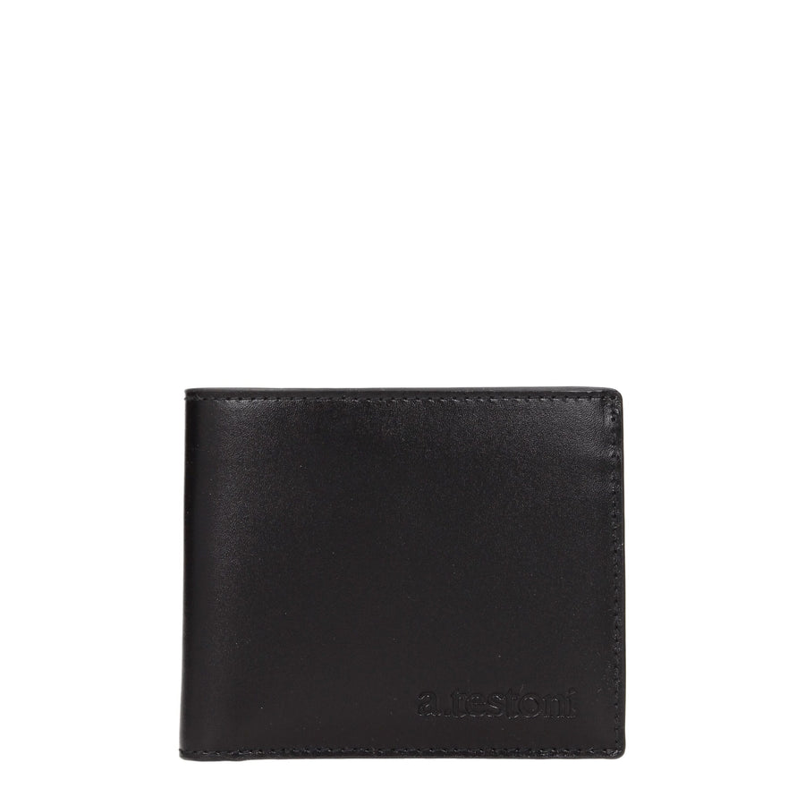 Black Leather Wallets