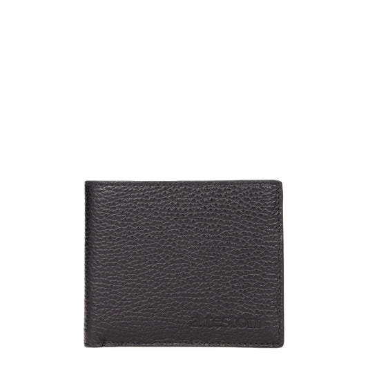 Black Leather Wallets