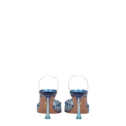 Transparent Pvc Stiletto Heels Sandals