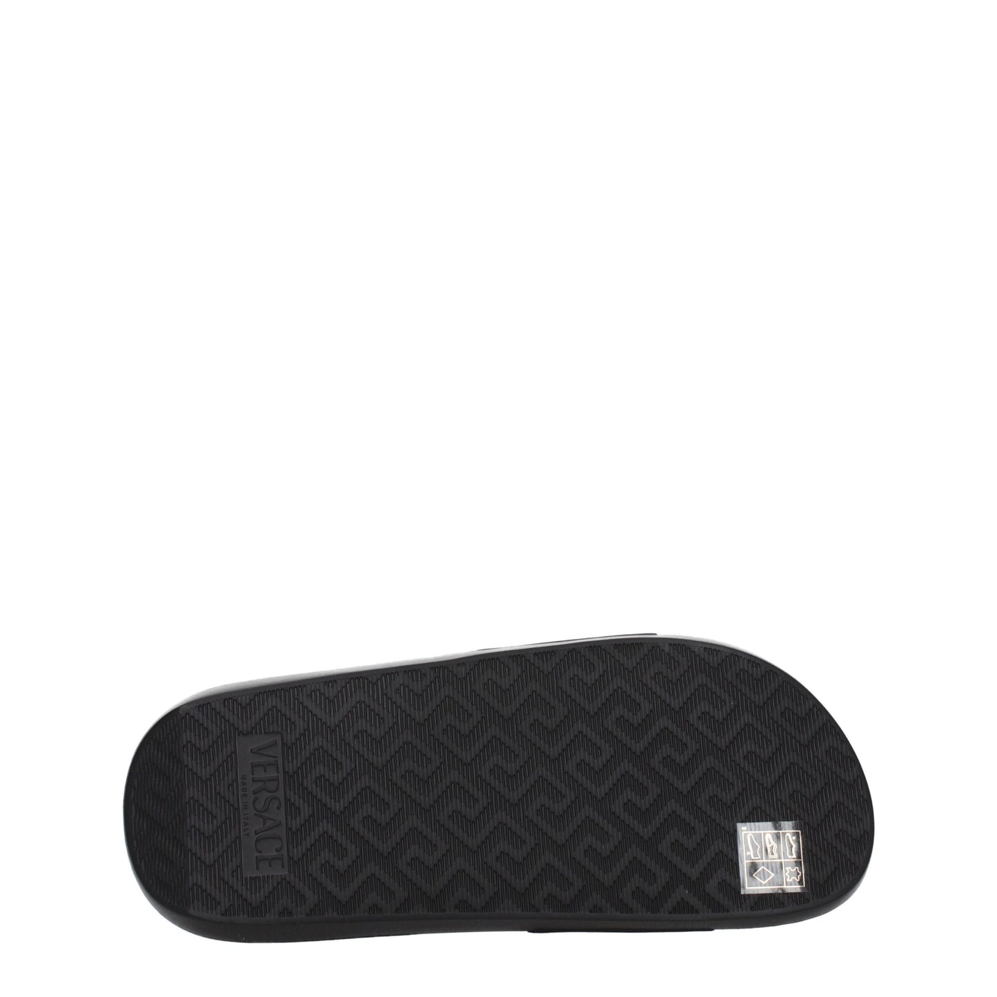 Black Leather Slippers Sandals