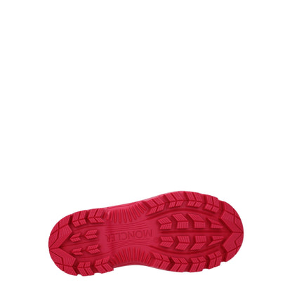 Pink Cotton Ankle Boots