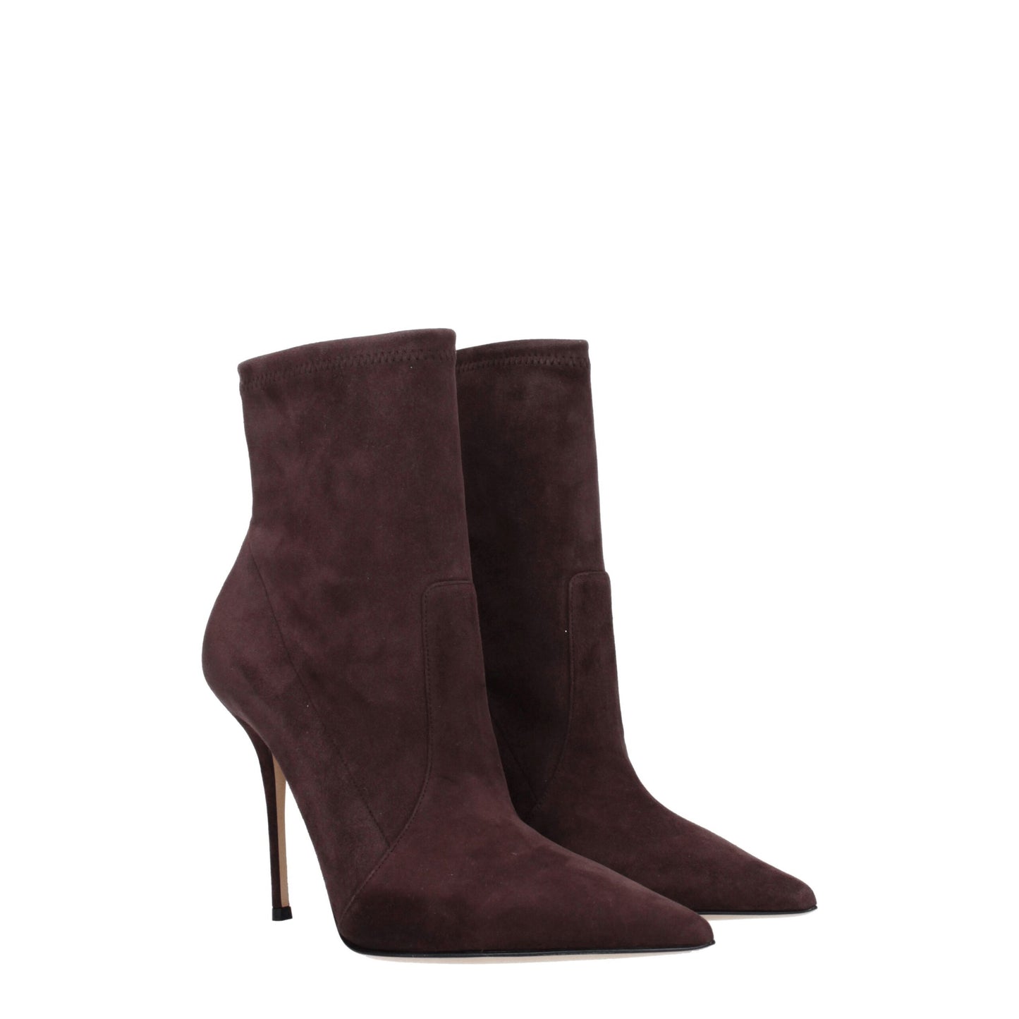 Brown Leather Ankle Boots