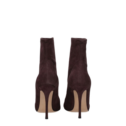 Brown Leather Ankle Boots
