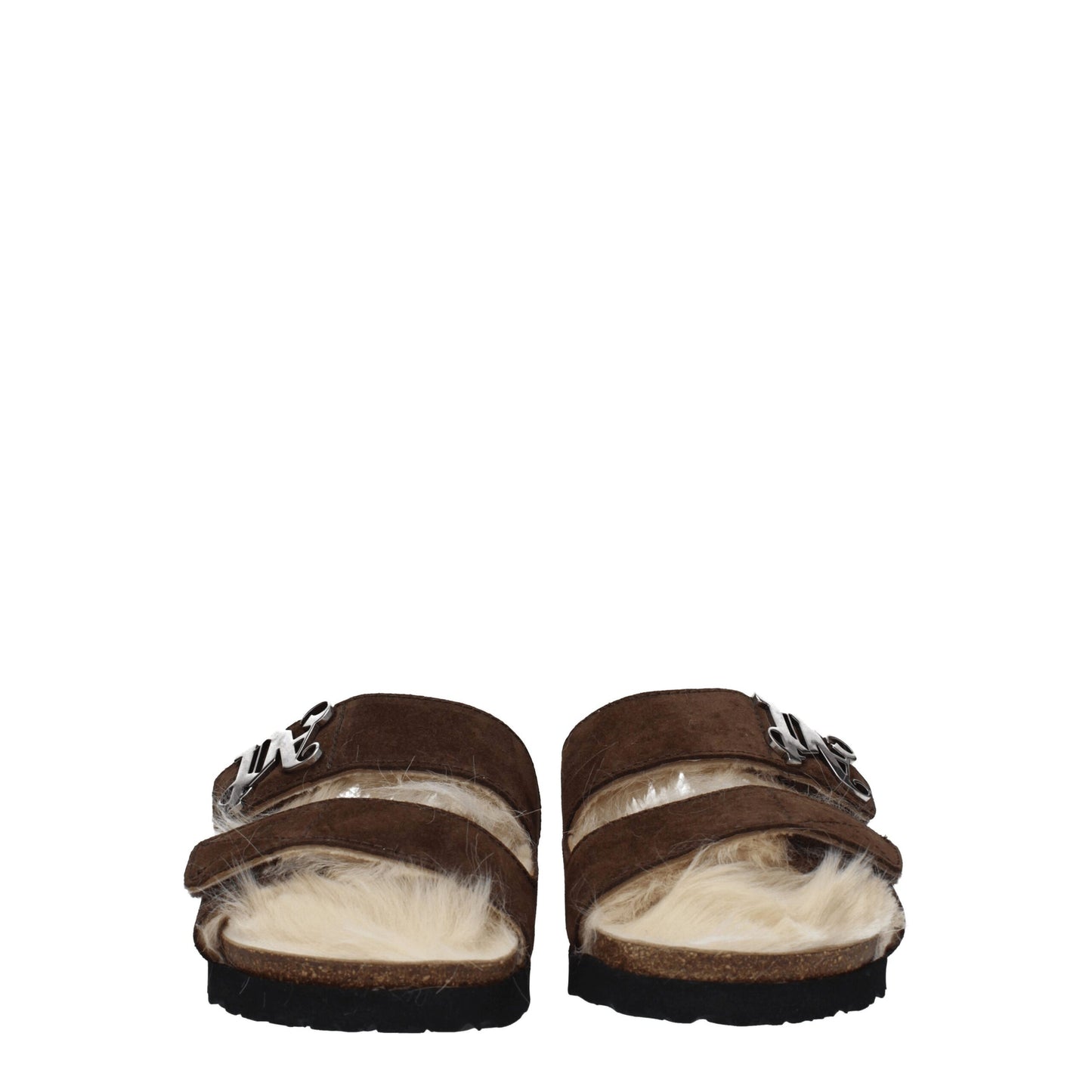 Brown Leather Slippers