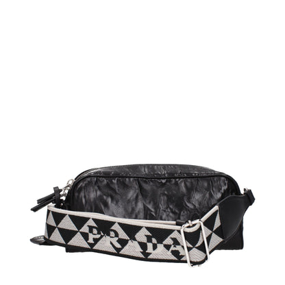 Black Leather Crossbody Bags