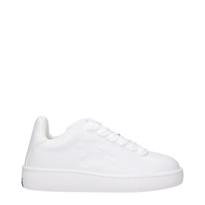 White Leather Low Tops