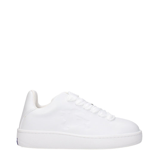 White Leather Low Tops
