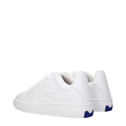 White Leather Low Tops