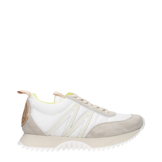 Beige Fabric Low Tops