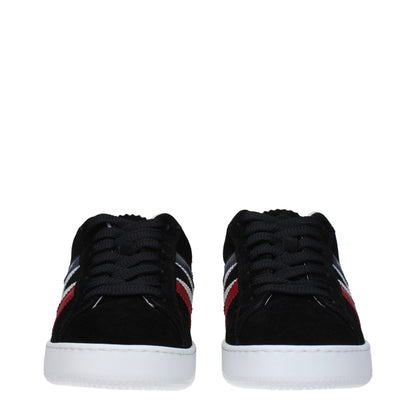 Black Leather Low Tops