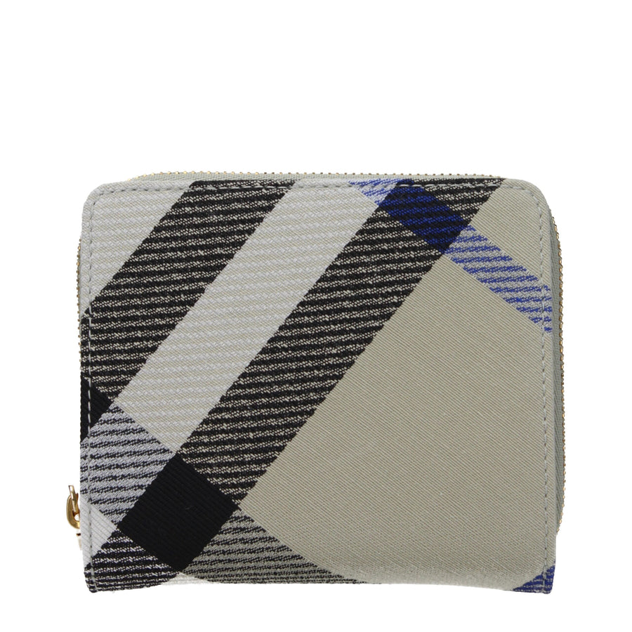 Beige Fabric Wallets