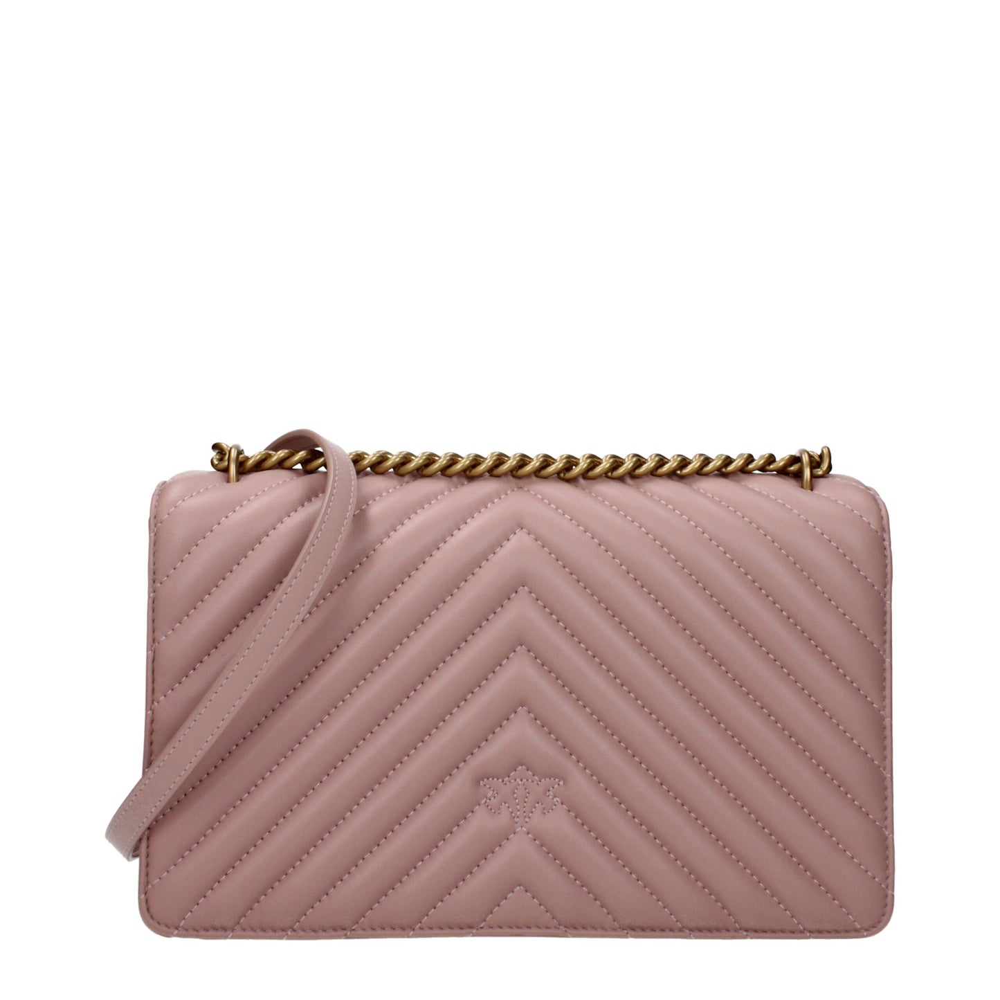 Pink Leather Crossbody Bags