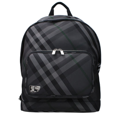 Gray Fabric Backpacks