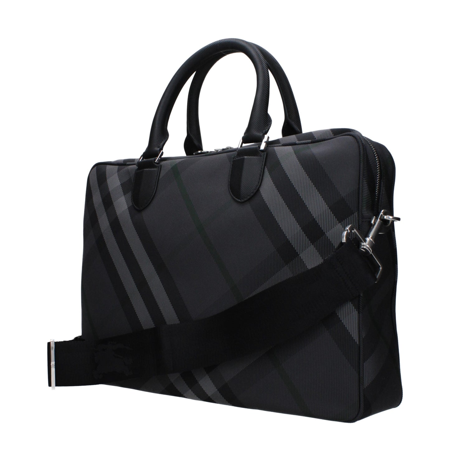 Gray Fabric Business And Laptop Bags