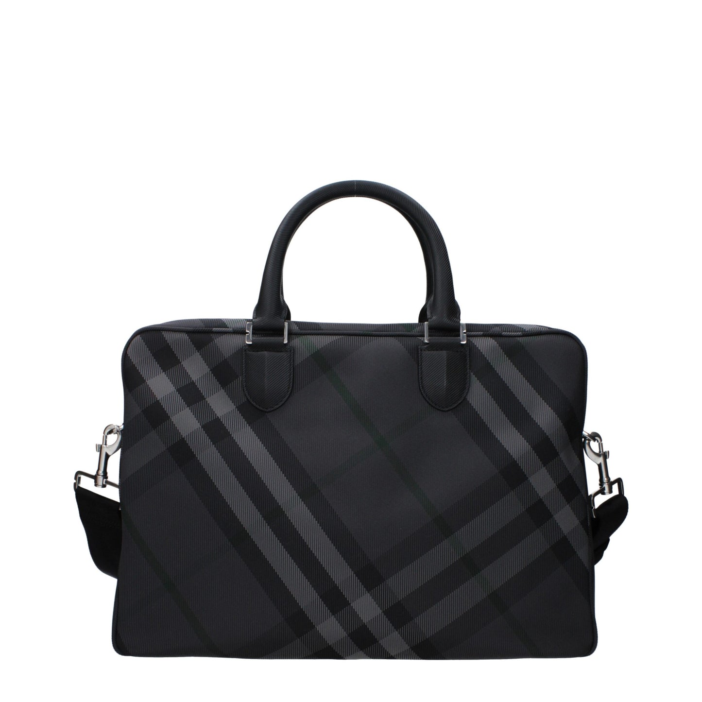 Gray Fabric Business And Laptop Bags