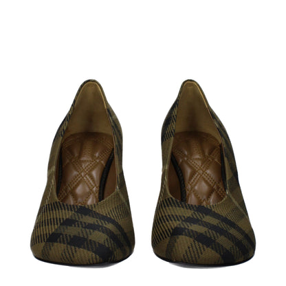 Green Fabric Broch
