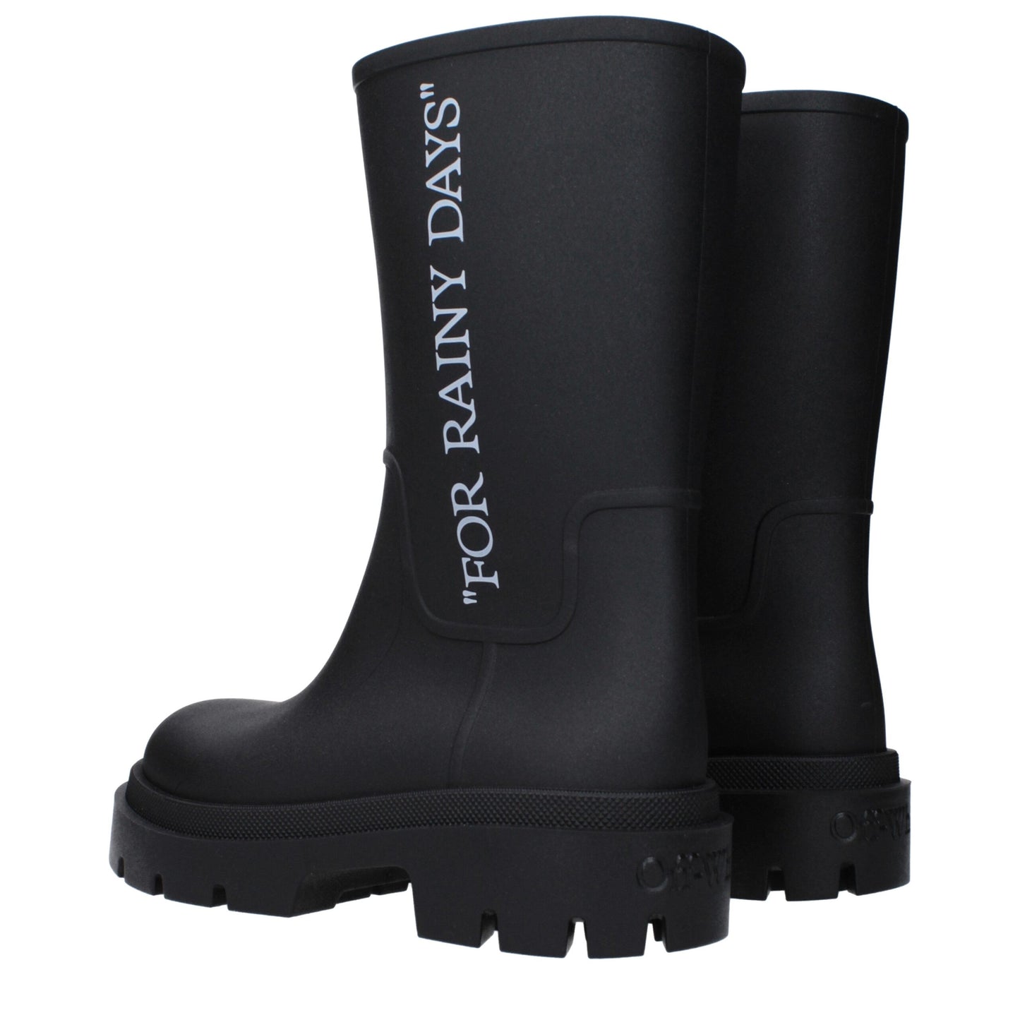 Black Cotton Ankle Boots