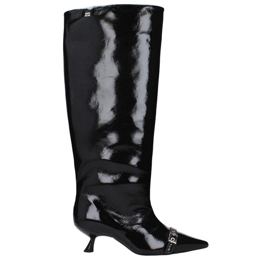 Black Leather Boots