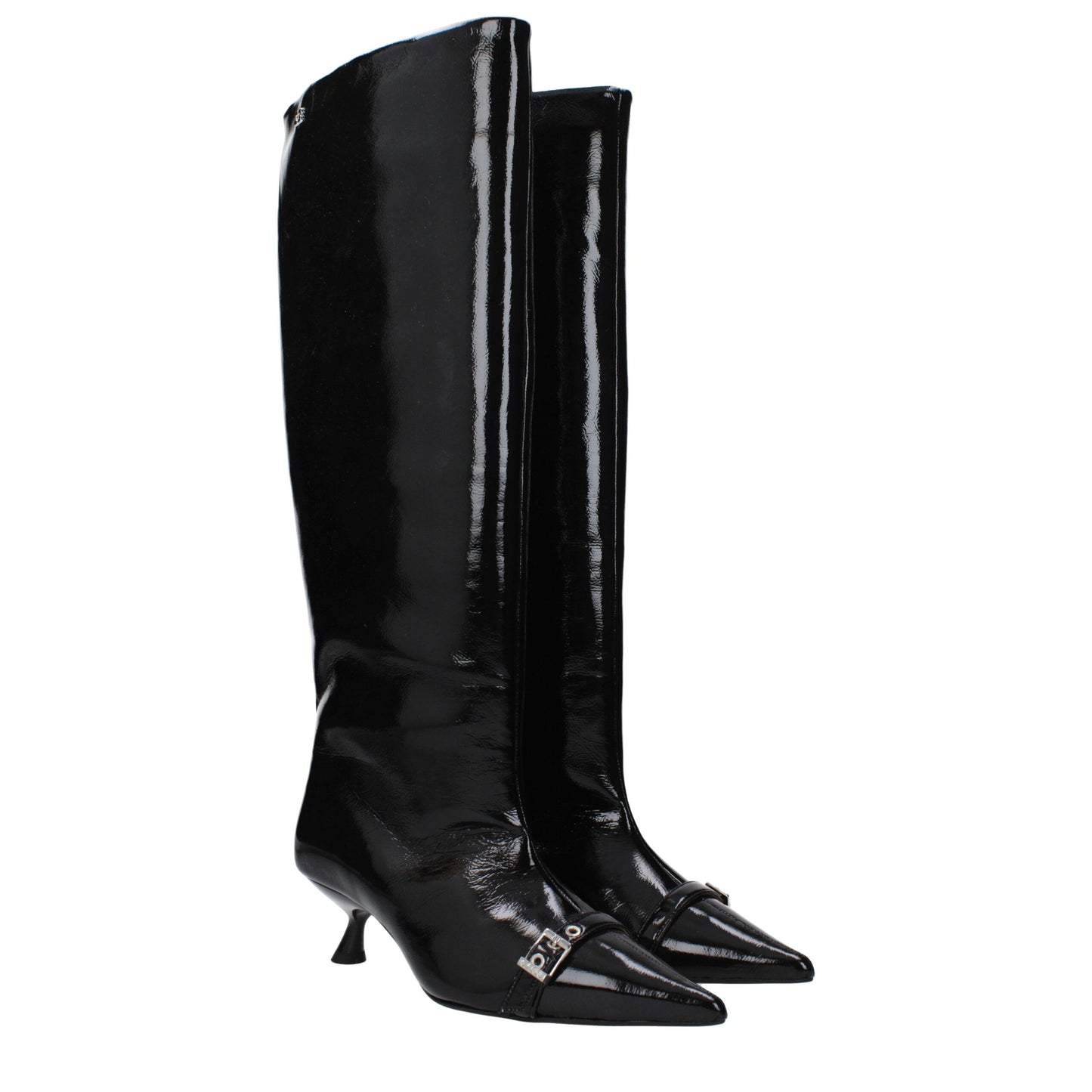 Black Leather Boots