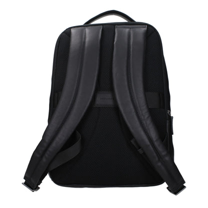 Black Leather Backpacks