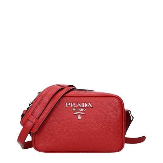 Red Leather Crossbody Bags