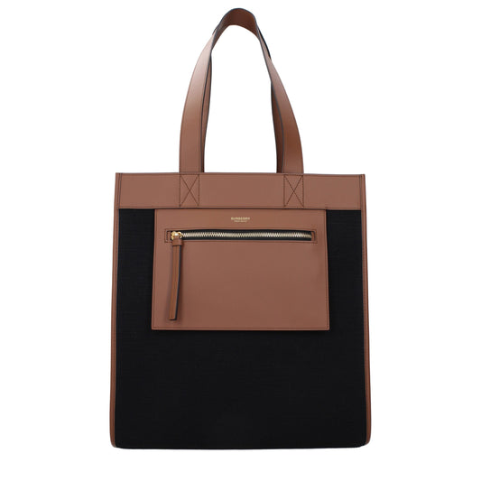Black Fabric Shoulder Bags