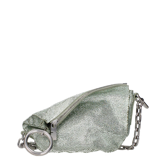 Green Leather Shoulder Bags