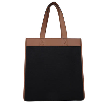 Black Fabric Shoulder Bags