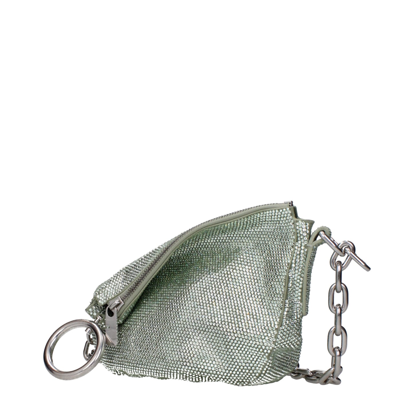 Green Leather Shoulder Bags