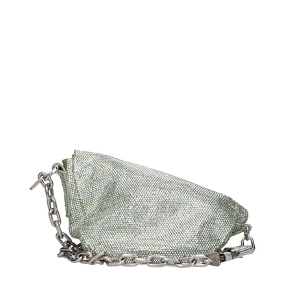 Green Leather Shoulder Bags