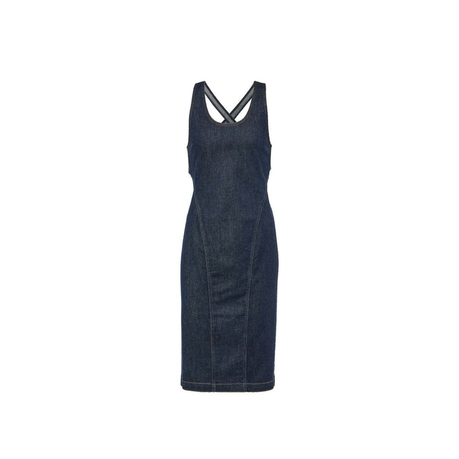 Sculpt Denim Dress