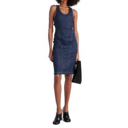 Sculpt Denim Dress